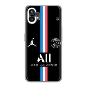 Чехлы PSG для Nothing Phone 1 (AlphaPrint) (футболка ПСЖ)