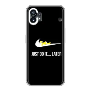 Чjхол з Сімпсонами для Nothing Phone 1 (VPrint) (Гомер Later)