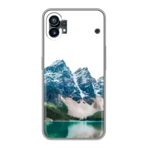 Силіконовий чохол з КАРТИНКАМИ літо для Nothing Phone 1 (AlphaPrint) (Гори)