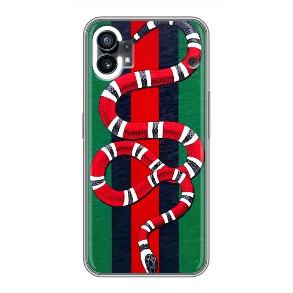 Чохол з принтом «Gucci змія» для Nothing Phone 1 Чохол з принтом «Gucci змія» для Nothing Phone 1
