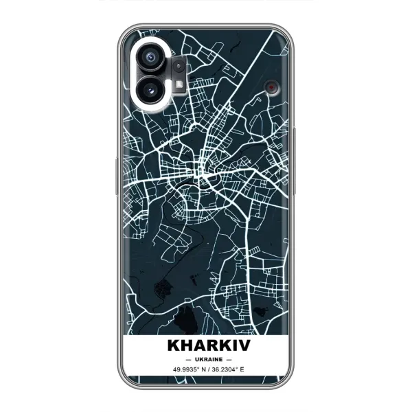 Чехол с принтом «Харьков» для Nothing Phone 1