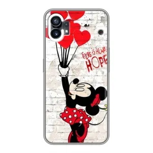 Чохол Disney Mouse Nothing Phone 1 (PREMIUMPrint) (Heart Minni)