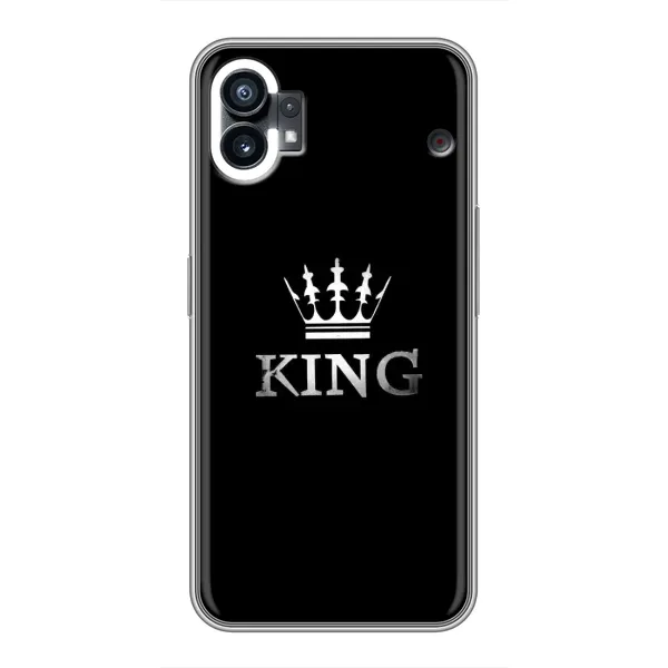 Чохол з принтом «KING» для Nothing Phone 1 Чохол з принтом «KING» для Nothing Phone 1