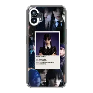 Чохли Венсдей на Nothing Phone 1 Уенсдей (AlphaPrint) (колаж Венздей)