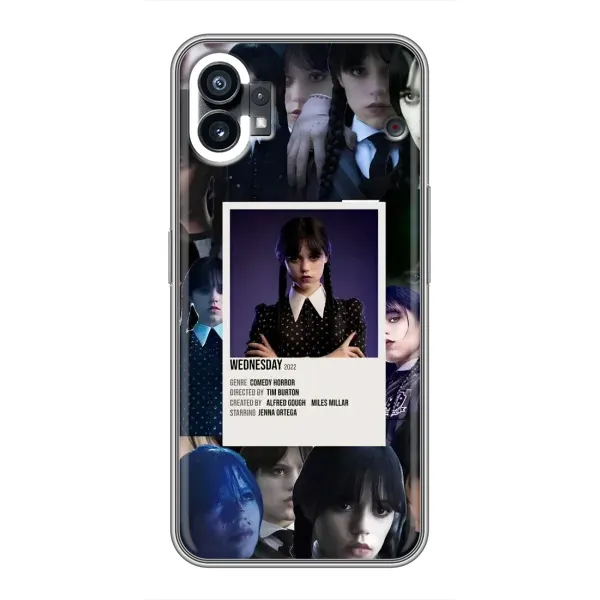 Чехол с принтом «коллаж Уэнздей» для Nothing Phone 1