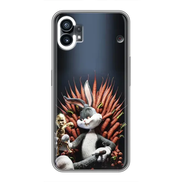 Чехол с принтом «Король Кролик» для Nothing Phone 1 Чехол с принтом «Король Кролик» для Nothing Phone 1