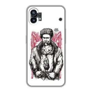 Чохли для Nothing Phone 1 с принтом Тараса Шевченко (AlphaPrint) (Козак Шевченко)