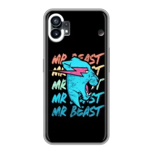 Чехол с принтом «logo Mr beast» для Nothing Phone 1