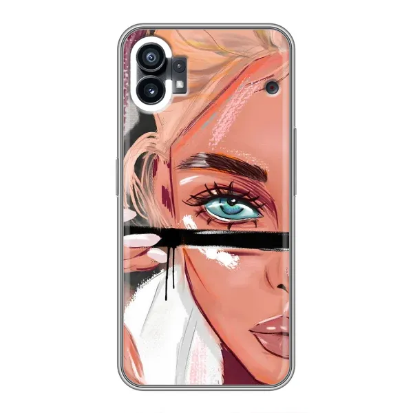 Чохол з принтом «Макіяж» для Nothing Phone 1 Чохол з принтом «Макіяж» для Nothing Phone 1