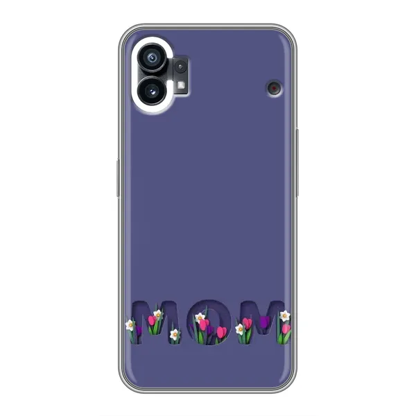 Чохол з принтом «Мама в квітах» для Nothing Phone 1