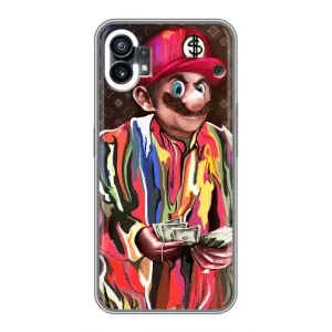 Чохол з принтом «Mario LV» для Nothing Phone 1