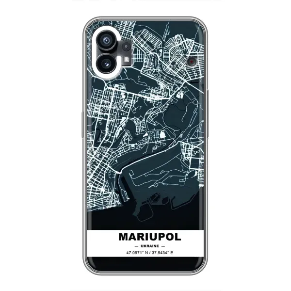 Чехол с принтом «Мариуполь» для Nothing Phone 1