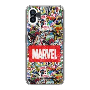 Чехол с принтом «Марвел комиксы» для Nothing Phone 1