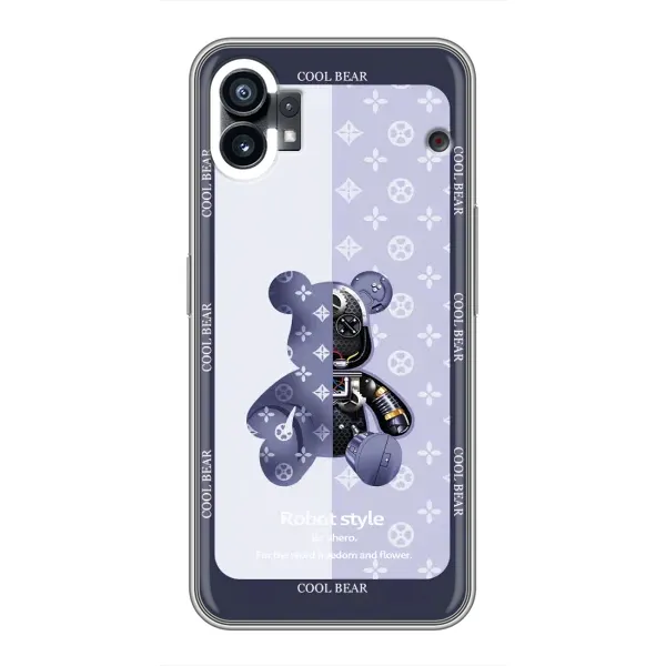 Чехол с принтом «Медвежонок LV» для Nothing Phone 1 Чехол с принтом «Медвежонок LV» для Nothing Phone 1