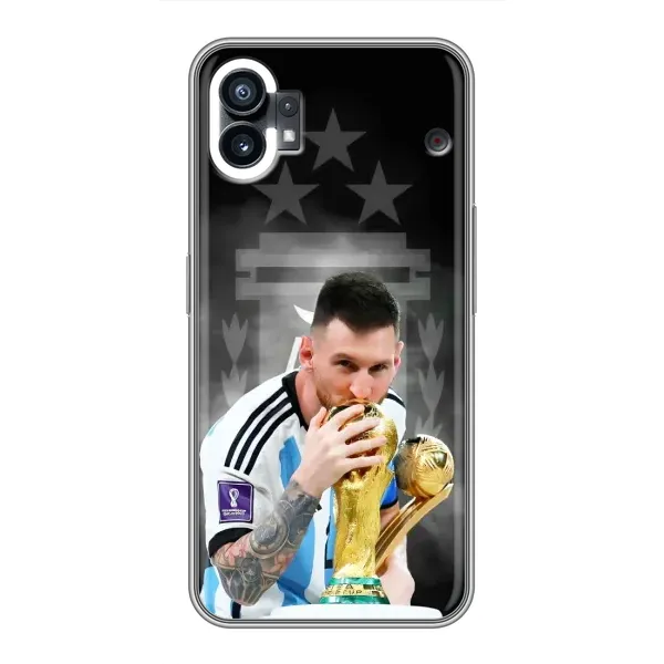 Чохол з принтом «Мессі Чемпіон» для Nothing Phone 1
