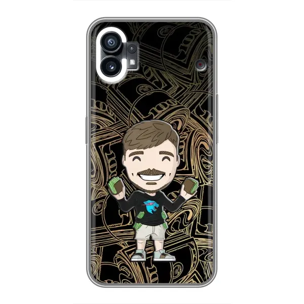 Чехол с принтом «Mister Beast» для Nothing Phone 1 Чехол с принтом «Mister Beast» для Nothing Phone 1