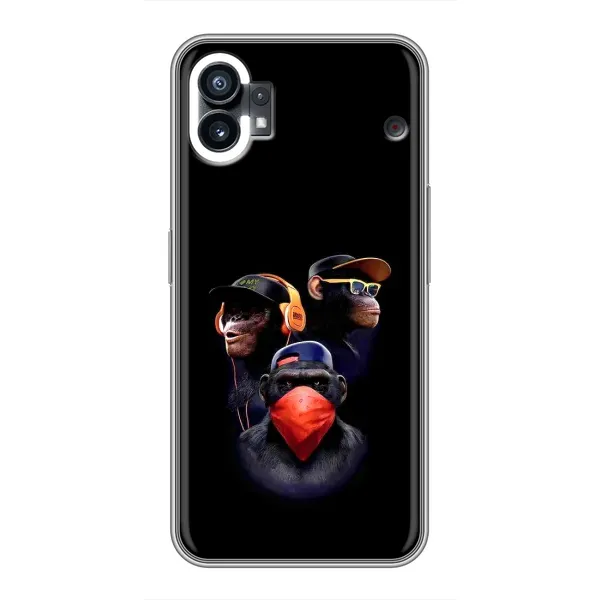 Чохол з принтом «Три мавпи» для Nothing Phone 1 Чохол з принтом «Три мавпи» для Nothing Phone 1
