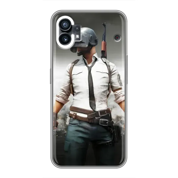 Чохол з принтом «Пабг мен» для Nothing Phone 1 Чохол з принтом «Пабг мен» для Nothing Phone 1
