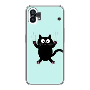 Чохол з принтом «Падаючий кіт» для Nothing Phone 1