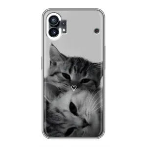 Чохол з малюнком кіт на Nothing Phone 1 (Пара котів)