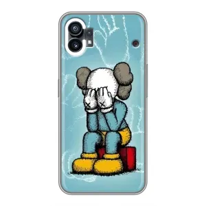 Чехол с принтом «Плач Bearbrick» для Nothing Phone 1