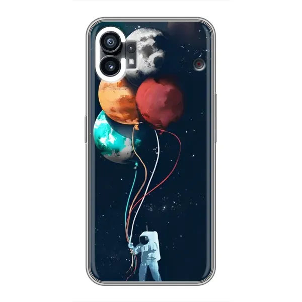 Чехол с принтом «Планеты шарики» для Nothing Phone 1 Чехол с принтом «Планеты шарики» для Nothing Phone 1