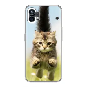 Чохол з принтом «Прижок кота» для Nothing Phone 1