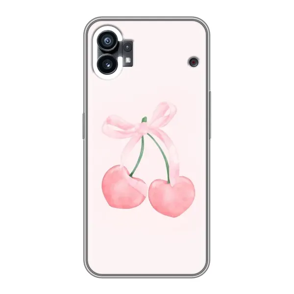 Чохол з принтом «Рожеві вишні» для Nothing Phone 1 Чохол з принтом «Рожеві вишні» для Nothing Phone 1