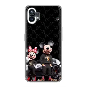 Чохол Disney Mouse Nothing Phone 1 (PREMIUMPrint) (Родина Маусів)