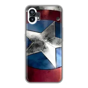 Чехол с принтом «Щит Капитана Америки» для Nothing Phone 1