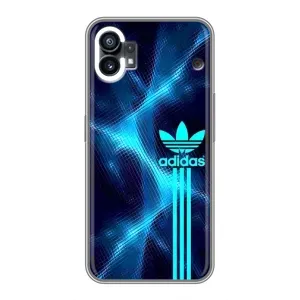 Чехол с принтом «Синий Адидас» для Nothing Phone 1