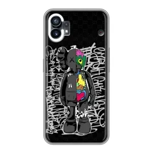 Чехол с принтом «Стиль Bearbrick» для Nothing Phone 1