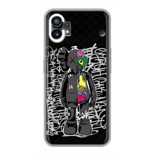 Чехол с принтом «Стиль Bearbrick» для Nothing Phone 1