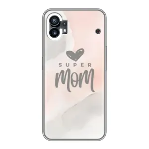 Чохол з принтом «Супер мама» для Nothing Phone 1