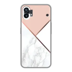 Мраморний чехол на Nothing Phone 1 (VPrint) (Тройний мрамор)