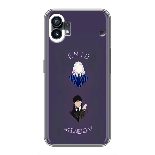 Чехол с принтом «Уэнздей и подруга» для Nothing Phone 1