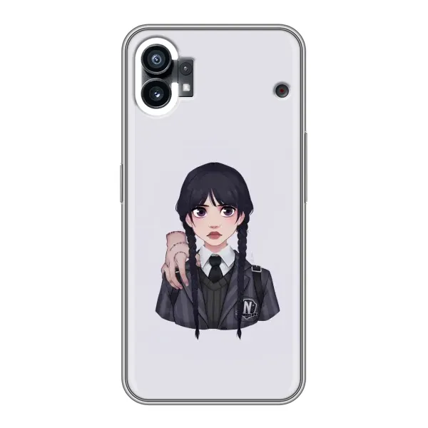 Чехол с принтом «Уэнздей и Вещь» для Nothing Phone 1
