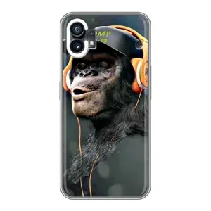 Чохол з принтом «В навушниках» для Nothing Phone 1