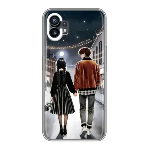Чохол з дизайном Венздей 2 на Nothing Phone 1 (Венздей та Тайлер)