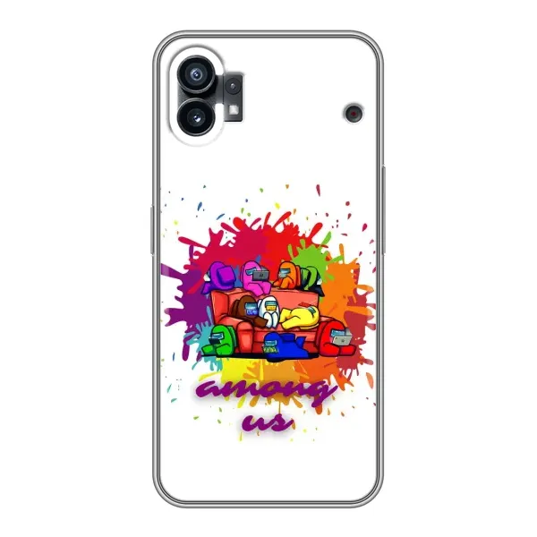 Чехол с принтом «Яркий АмонгАс» для Nothing Phone 1 Чехол с принтом «Яркий АмонгАс» для Nothing Phone 1