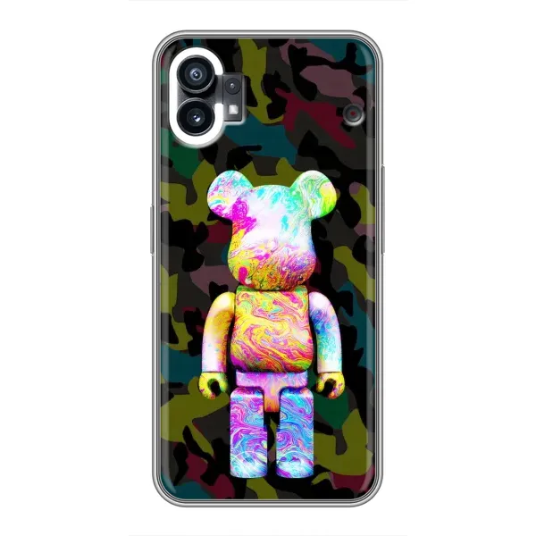 Чехол с принтом «Яркий Bearbrick» для Nothing Phone 1
