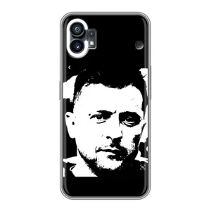 Чохол для Nothing Phone 1 (AlphaPrint - с принтом Зеленського)