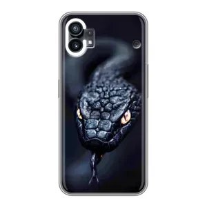 Чохол з принтом «Чорна змія» для Nothing Phone 1