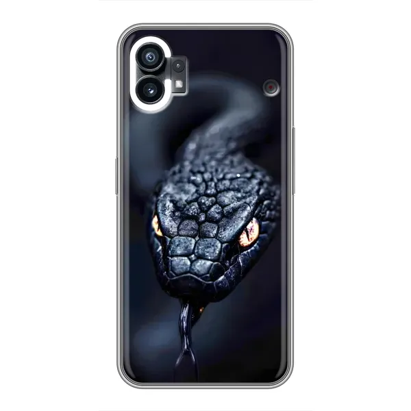 Чохол з принтом «Чорна змія» для Nothing Phone 1