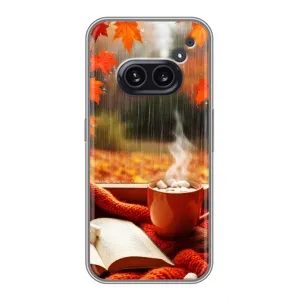Чехол с принтом «Кофе и дождь» для Nothing Phone 2a
