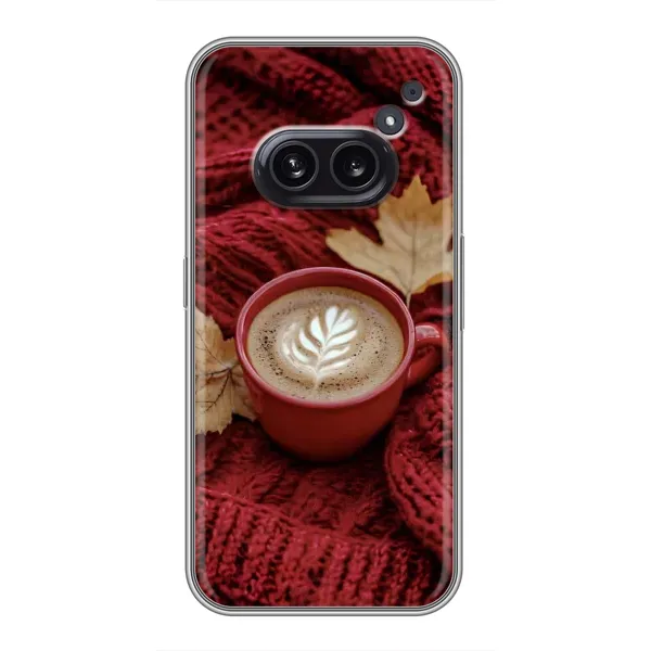Чехол с принтом «Кофе на пледе» для Nothing Phone 2a Чехол с принтом «Кофе на пледе» для Nothing Phone 2a
