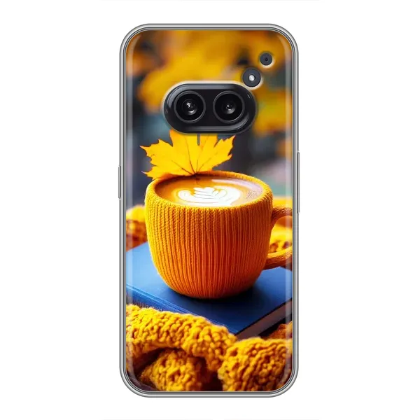 Чехол с принтом «Кофе на желтом пледе» для Nothing Phone 2a Чехол с принтом «Кофе на желтом пледе» для Nothing Phone 2a