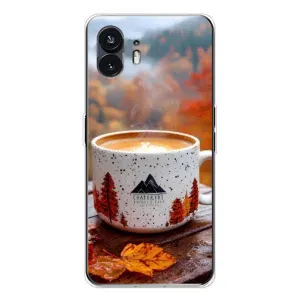 Чехол с принтом «Кофе на природе» для Nothing Phone 3