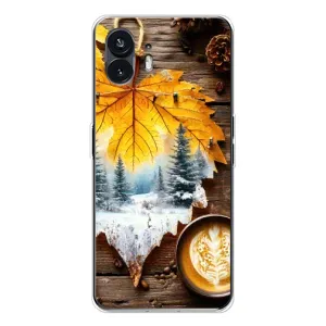 Чехол с принтом «Осенне-зимний кофе» для Nothing Phone 3