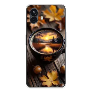 Чехол с принтом «Темный кофе» для Nothing Phone 3